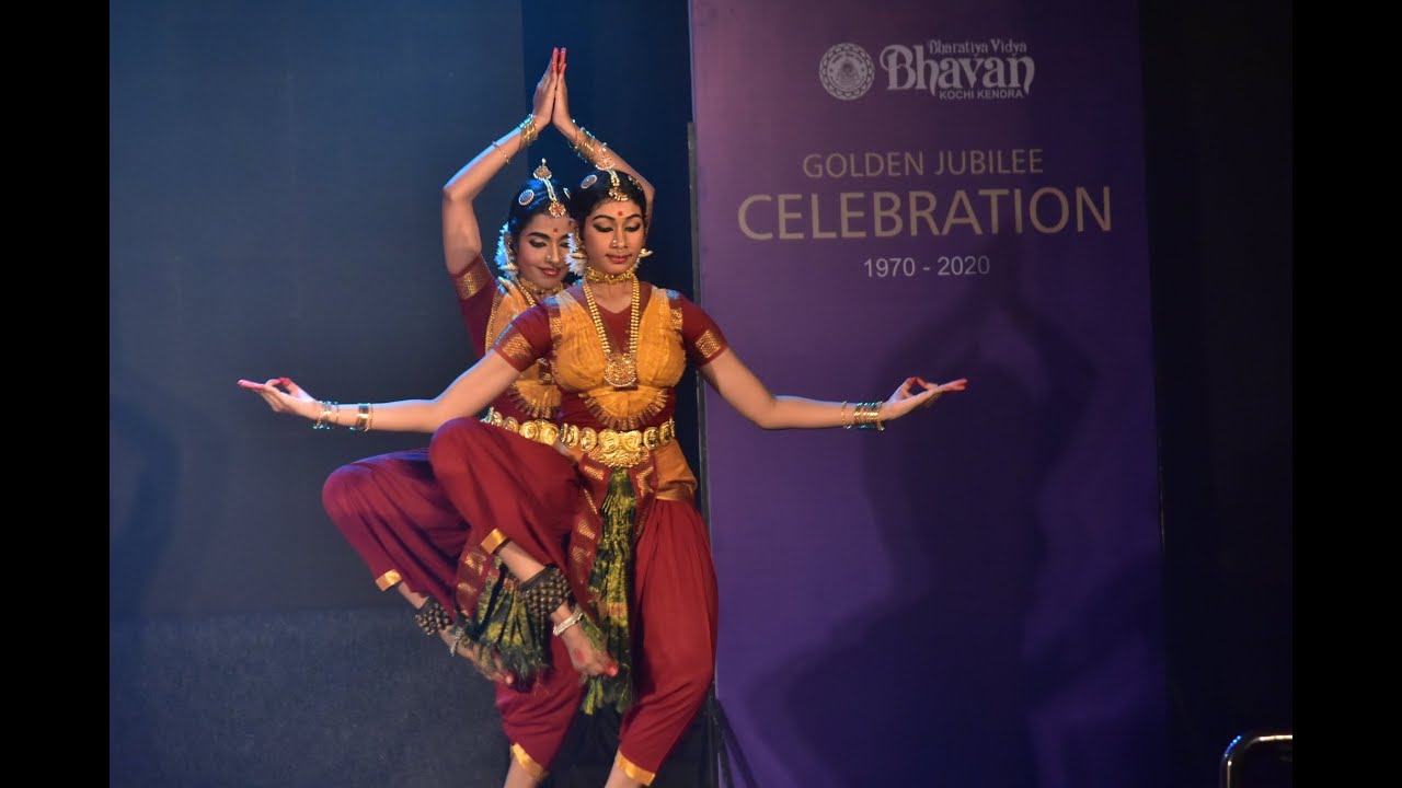 Kameshweri Ganesan & Sanjena Ramesh Duet - Sridevi Nrithyalaya - Bharathanatyam Dance