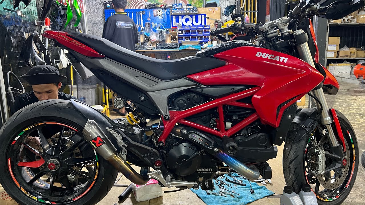 Ducati Hyber 939 máy bể ( đồ thúng) đã hoàn thành trong 6 ngày