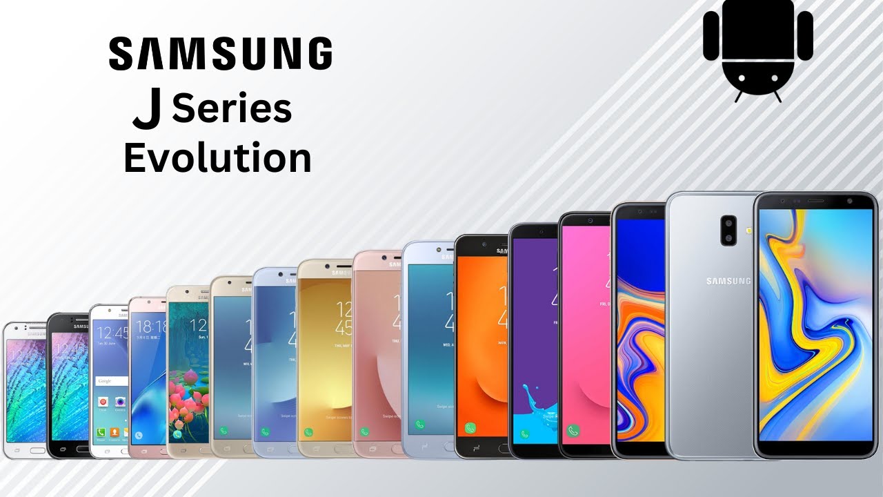 Evolution of Samsung Galaxy J Series