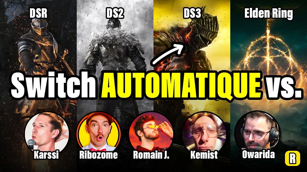 🇫🇷⭕️ Tous les Souls en Switch AUTO 🆚 @Owarida @Karssi @kemist_c10h15n @romainjacques_ 👉 !𝙨𝙬𝙞𝙩𝙘𝙝 👈