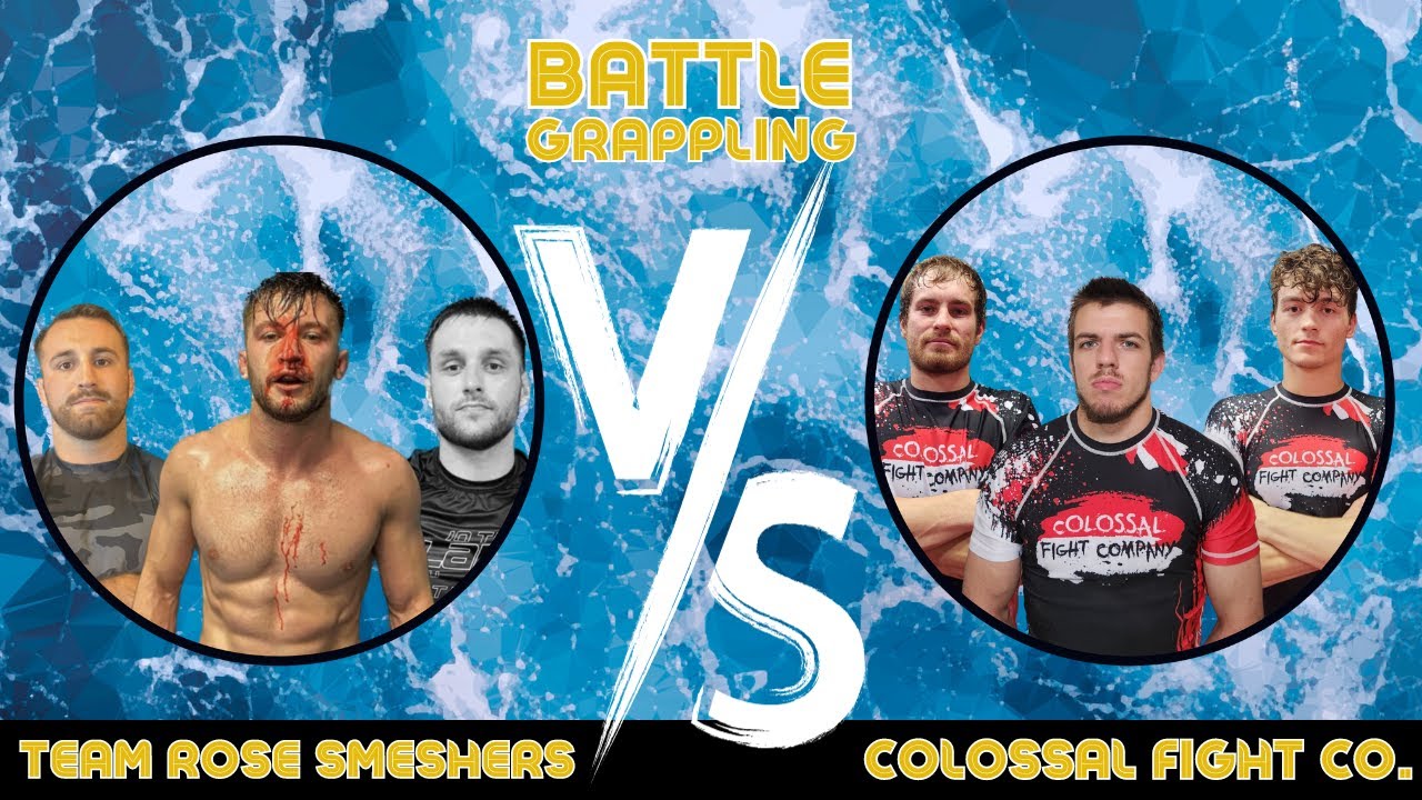 Battle Grappling 8 Trio RO8   Team Roses City Smeshers VS Team Colossal Fight Company