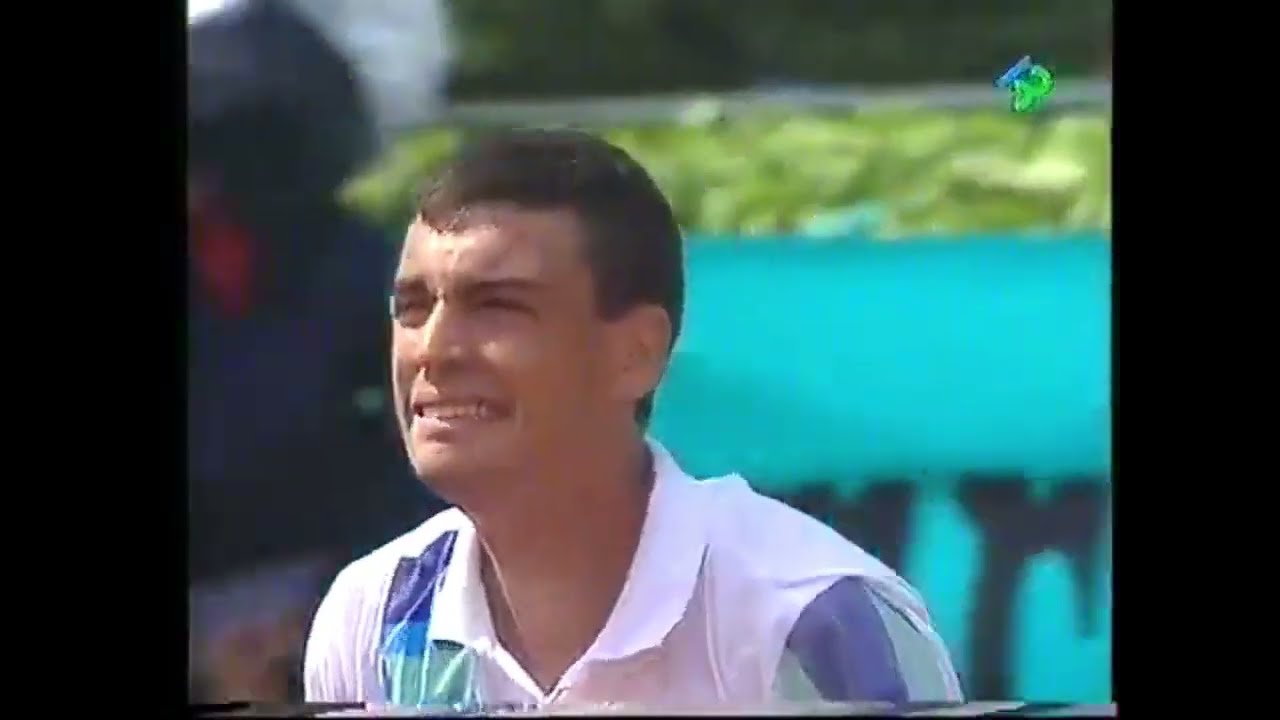 Barcelona 1993 QF Bruguera vs Agassi