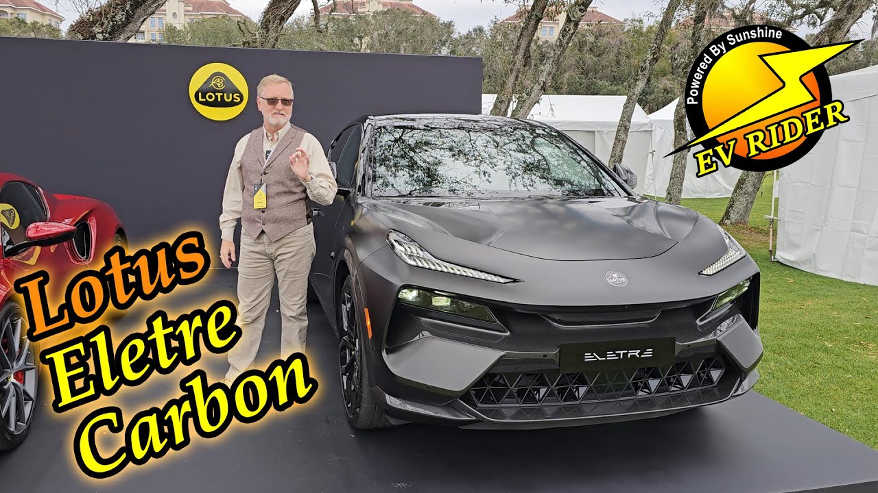 Lotus Eletre EV Delivers 905 HP, 350 kW Charging