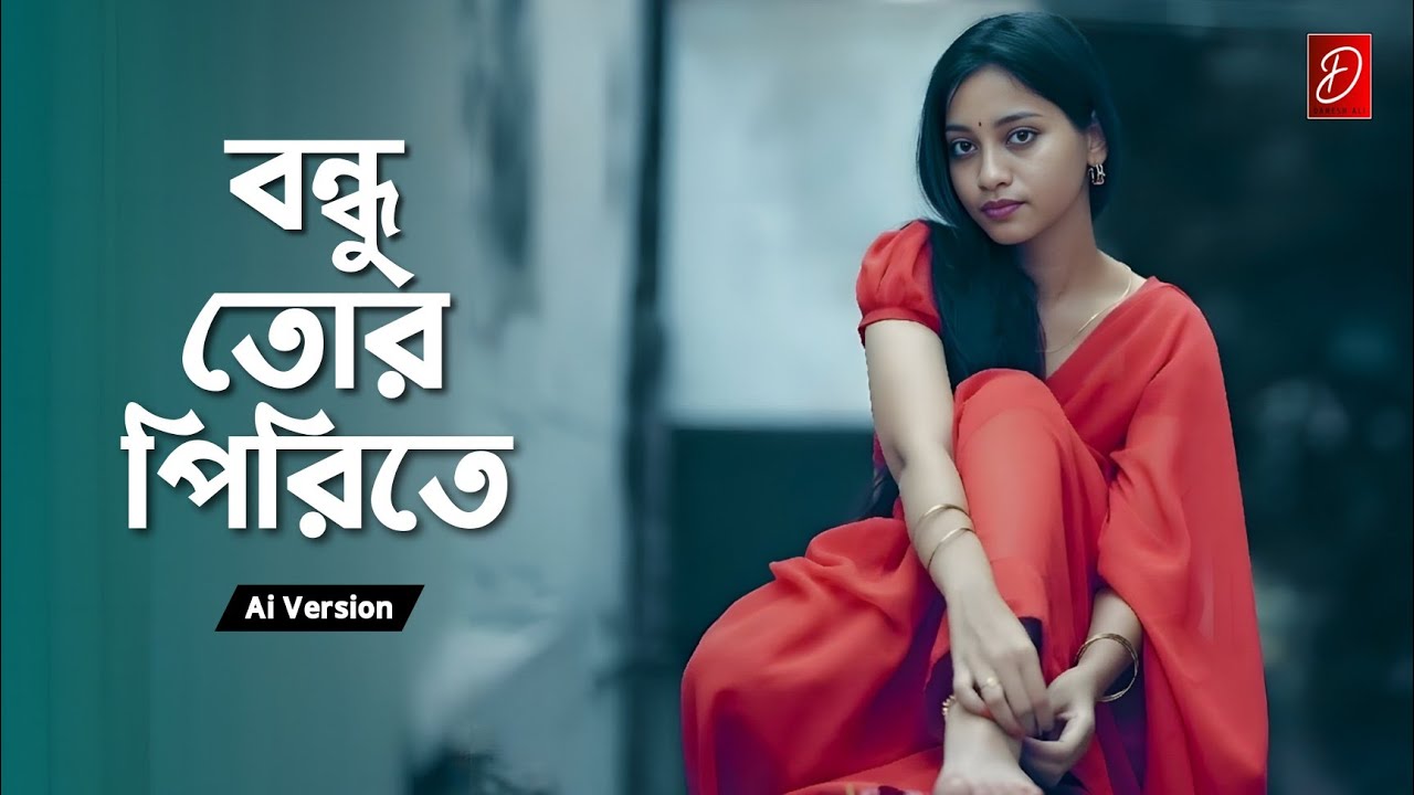 বন্ধু তোর পিরিতে | Bondhu Tor Pirite | Lyrical Video |  Bangla Sad Song |