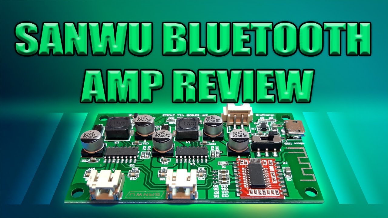 REVIEW - SANWU® Stereo Bluetooth Amplifier (SW-HF69B V1.1) #StayHome