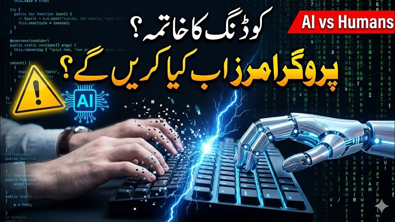The End of Coding? 💻 کیا اے ائی پروگرامرز کی جگہ لے گا؟ | Future of Programming | 01bittech