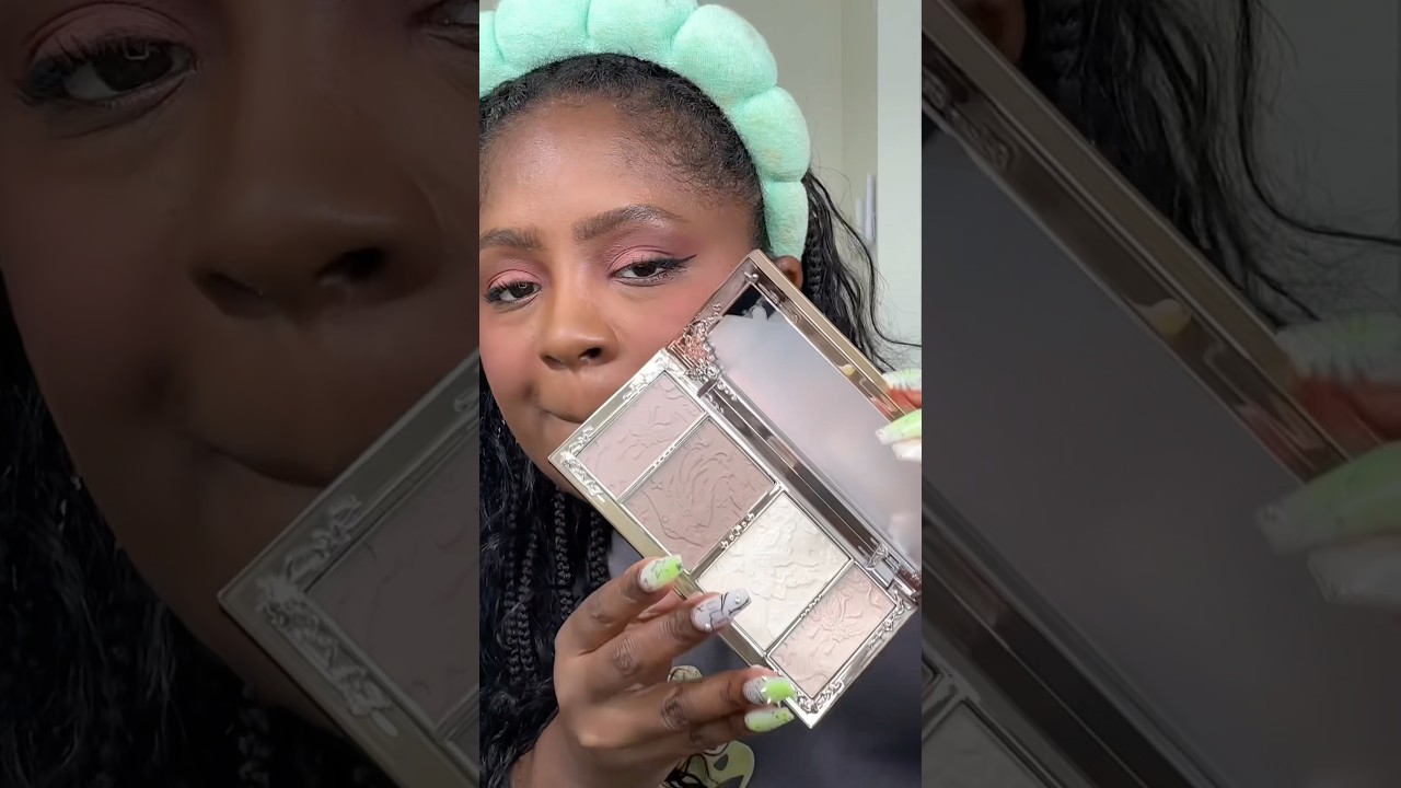 Black Girl Tries Chinese Makeup