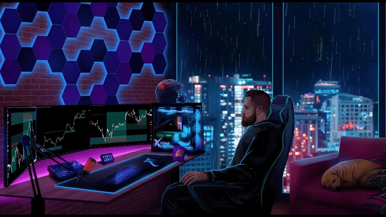 Study Music For Day Traders 📊 Backtest Trading With Me | LOFI hip hop beats