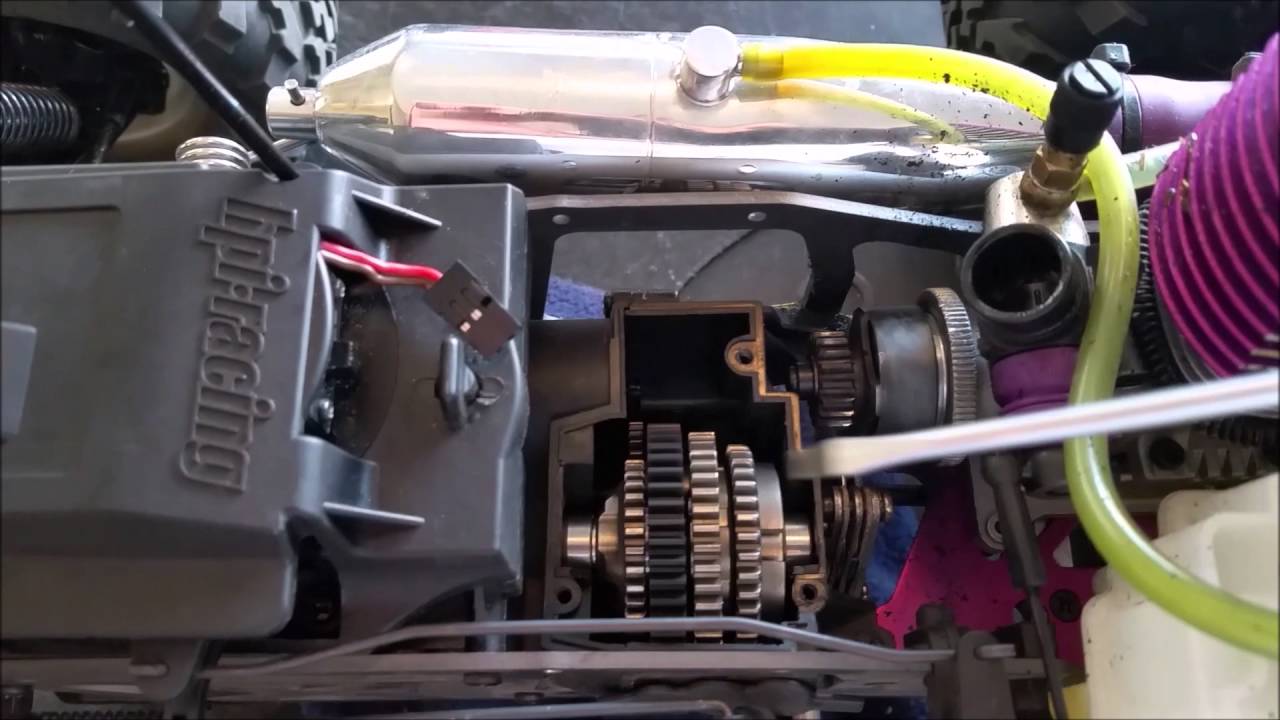 HPI Savage 3 Speed Transmission tip for adjusting the shift points