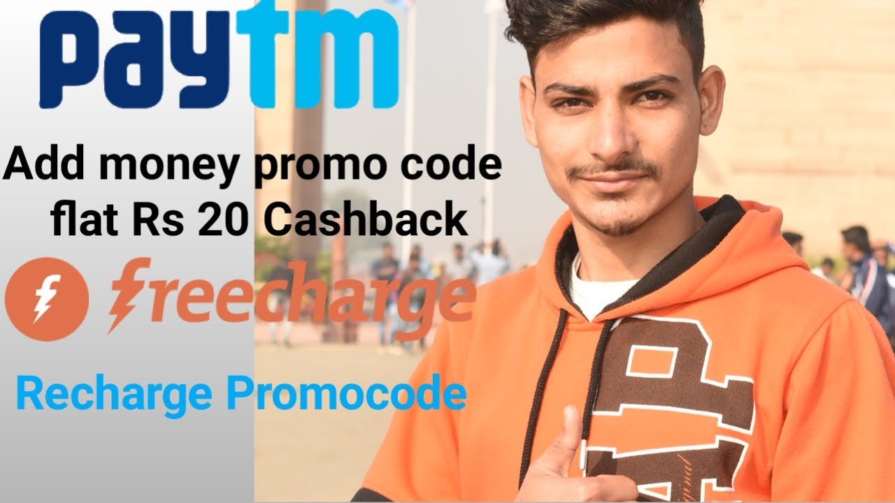 Paytm new add money offer today, freecharge new recharge offer today