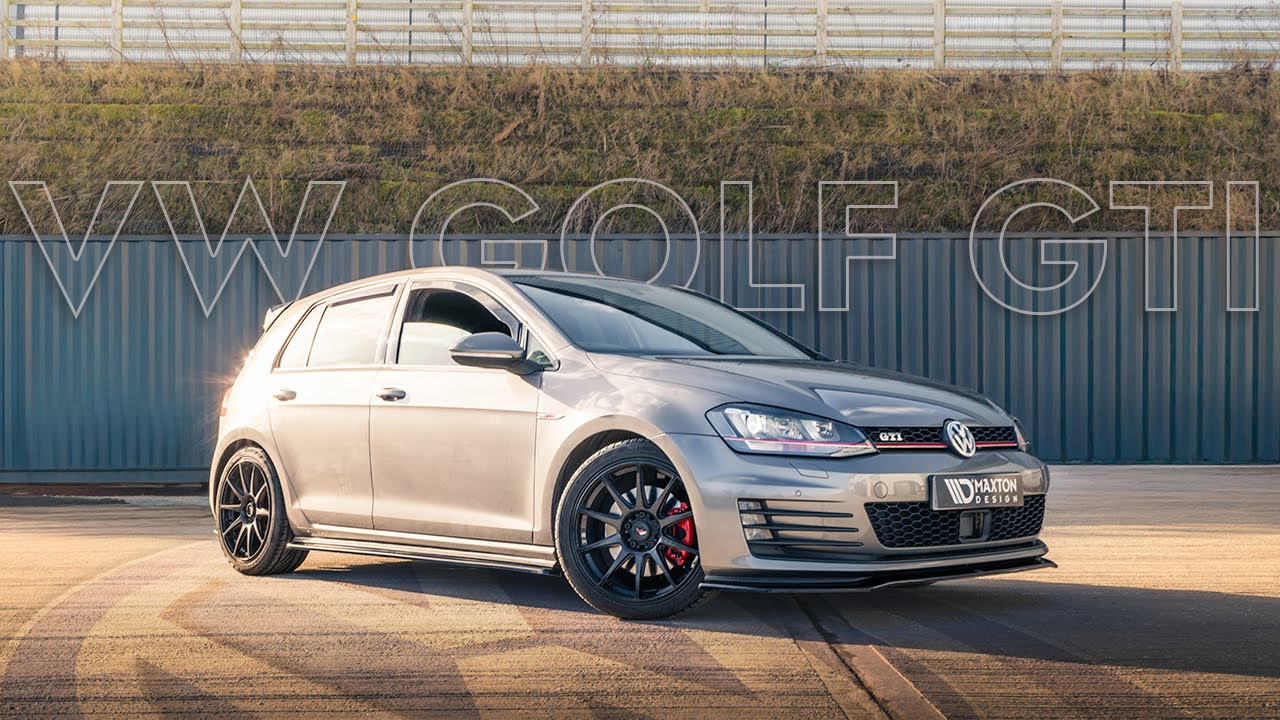 Fitting a Maxton Design kit to this VW GOLF GTI!