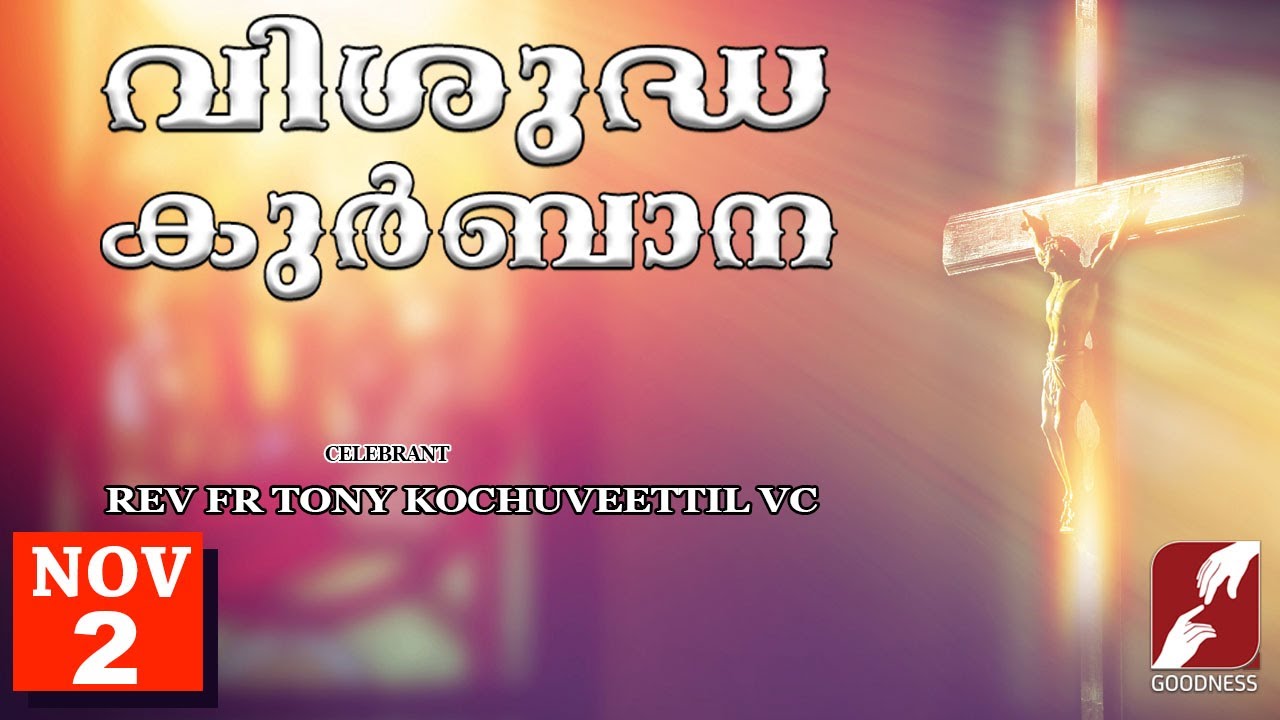 HOLY MASS LIVE @ 6 AM, 02-NOV-2025|FR TONY KOCHUVEETTIL VC|MALAYALAM QURBANA|TODAY MASS|GOODNESS TV