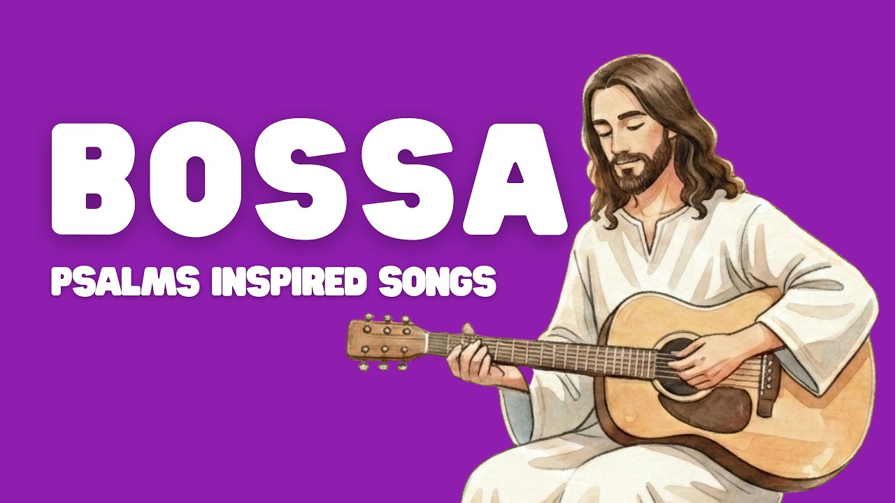 📖 Bossa for Work & Study ☕ | 1 Hour Psalms Music for Study & Worship with Jesus | Music for Prayer