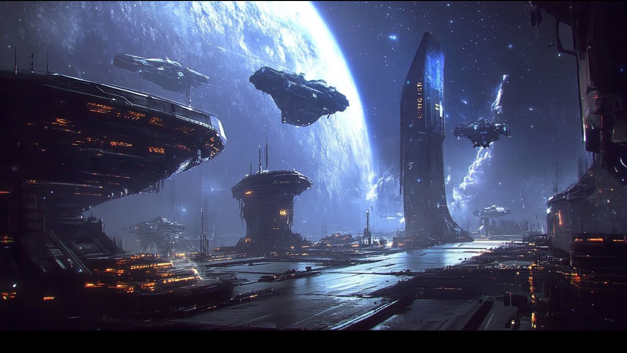 🚀 Space Base – Cosmic Command Soundtrack 🌌 | Cinematic Sci-Fi Music & Deep-Space Art Journey