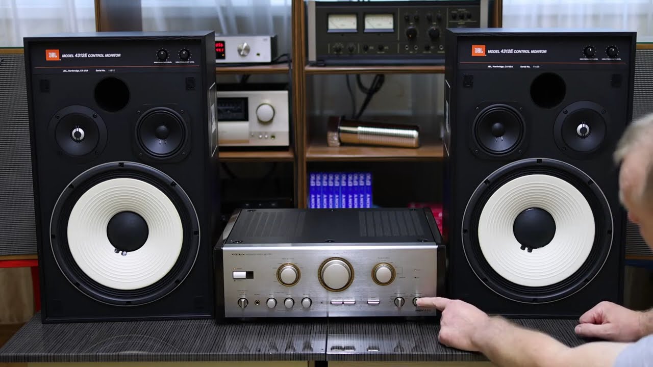 JBL 4312 + усилитель ONKYO