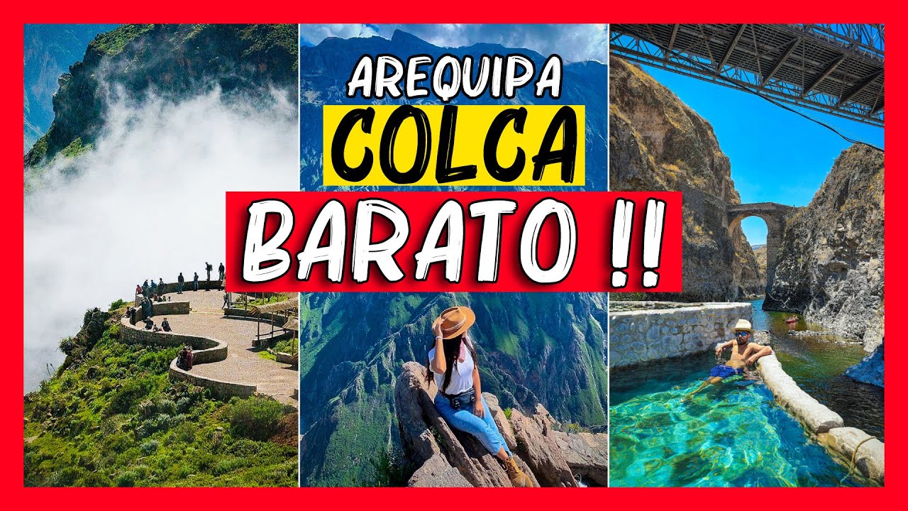 Ca&ntilde;on del Colca 2025 + Chacapi Ba&ntilde;os termales BARATO🔥‼️✅ Como llegar, Arequipa Peru 4k, tour condor