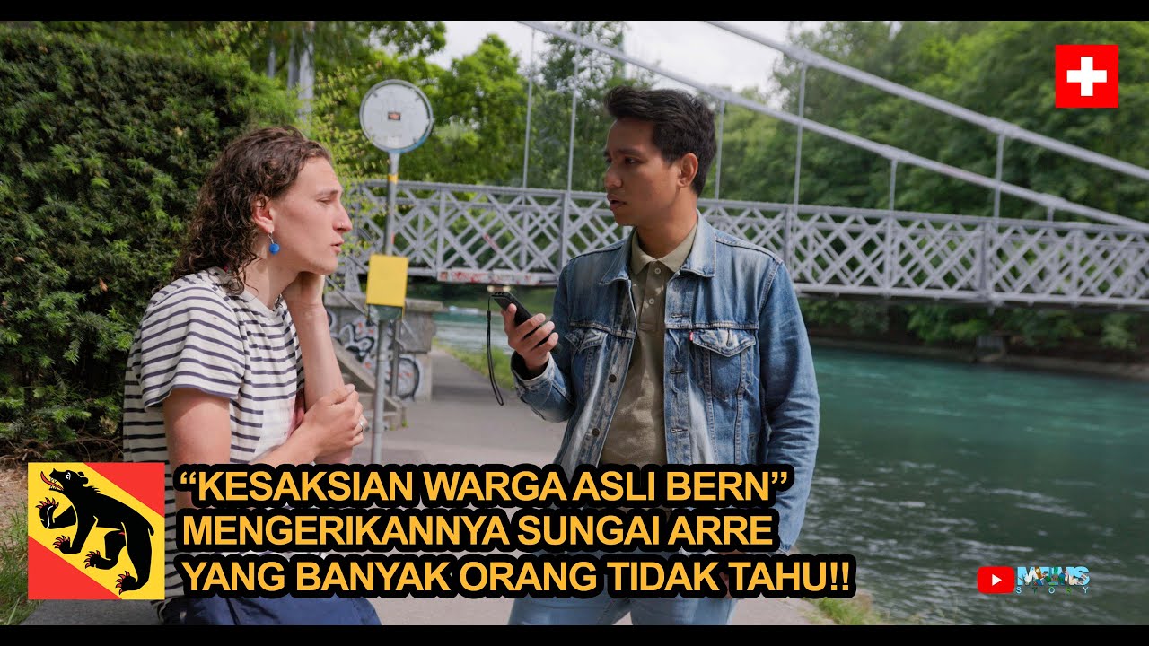 LANGSUNG DARI LOKASI HILANGNYA ANAK RIDWAN KAMIL DI SWISS!! SUNGAI ARRE, BERN.
