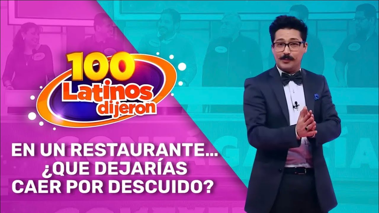 En Un Restaurante… ¿Que Dejarías Caer Por Descuido? | 100 Latinos Dijeron