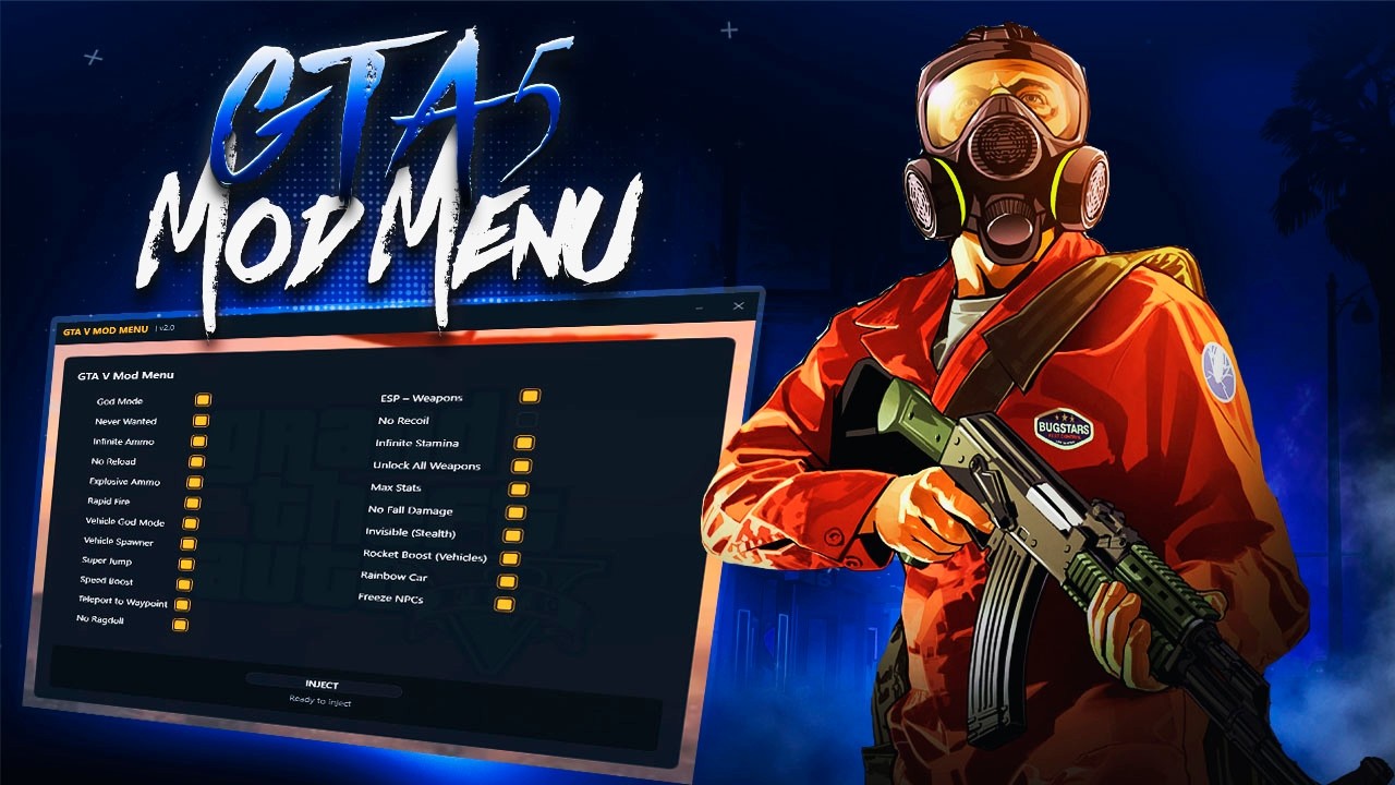 GTA 5 Mod Menu for PC | BEST Kiddions Cheat  Money Hack & Online Mods [UNDETECTED]