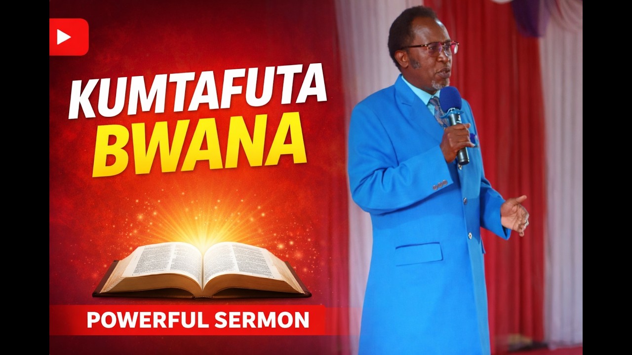 KUMTAFUTA BWANA- REV. David Nyahure