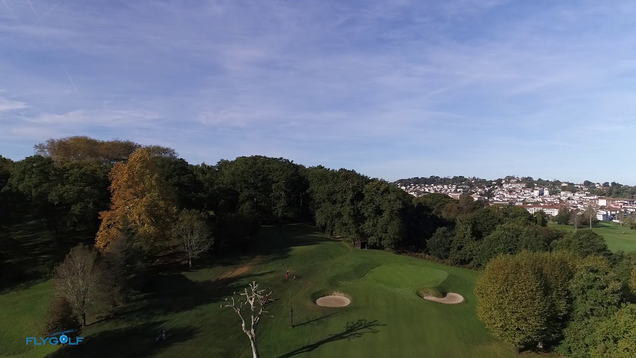 Golf La Nivelle / Ciboure / Saint-Jean-de-Luz / Pays basque / Pyrénées-Atlantiques / Drone / FlyGolf