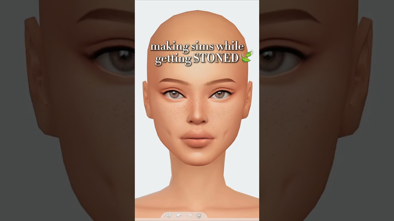 making sims while getting STONED!🍃😳 