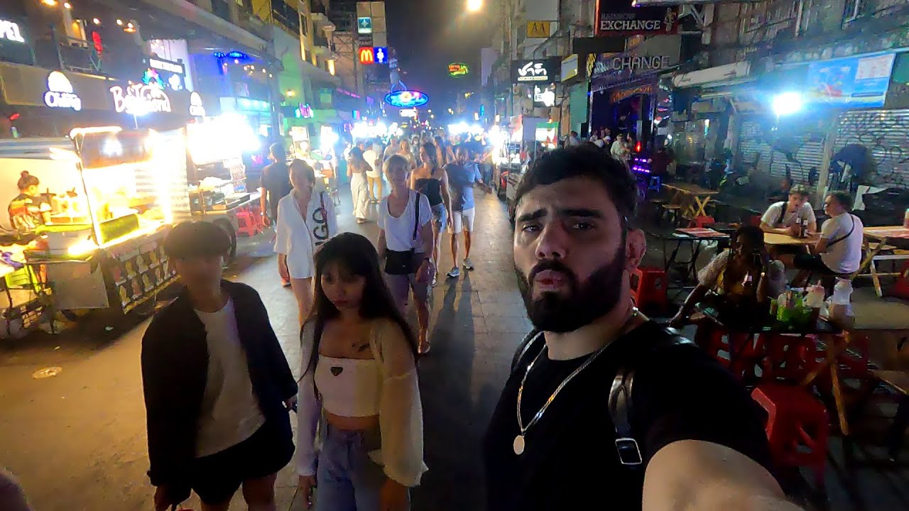 Khao San road | Soi cowboy night life | Bangkok Nightlife Vlog