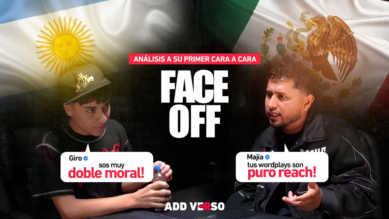 MAJIA DOMINA el primer CARA a CARA vs GIRO | Faceoff, Liga Bazooka México.