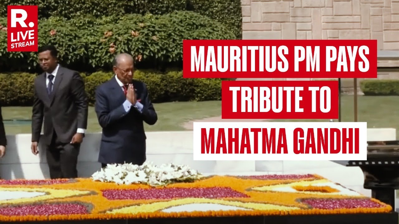 Delhi News LIVE:  Mauritius Prime Minister Navin Ramgoolam Pays Tribute To Mahatma Gandhi At Rajghat