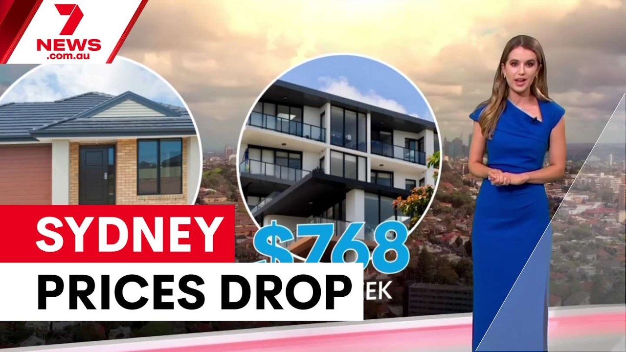 Sydney house prices edge down as rents soften | 7NEWS