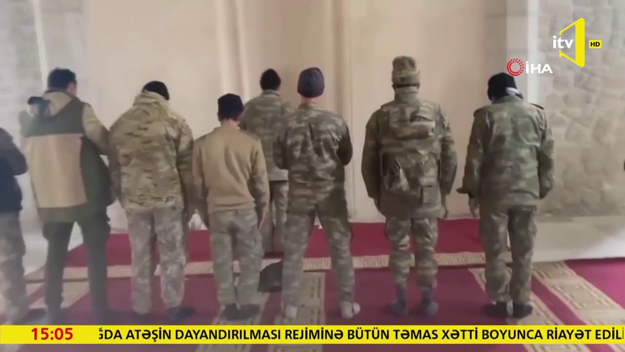 Gövhər ağa məscidində ilk cümə namazı qılınıb