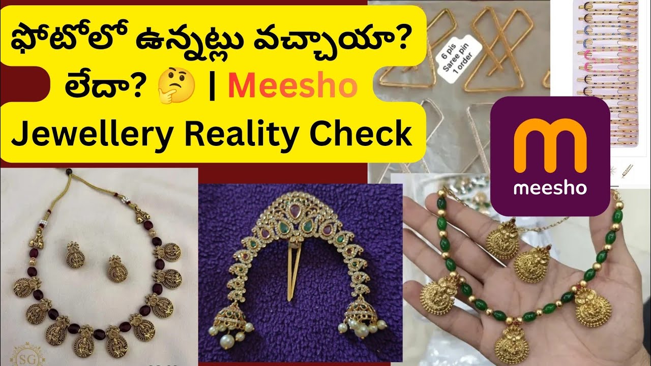 Trending meesho jewellery under budget