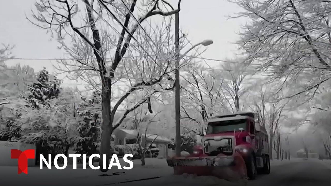 La Gran Manzana se prepara para enfrentar el azote de la tormenta polar | Noticias Telemundo
