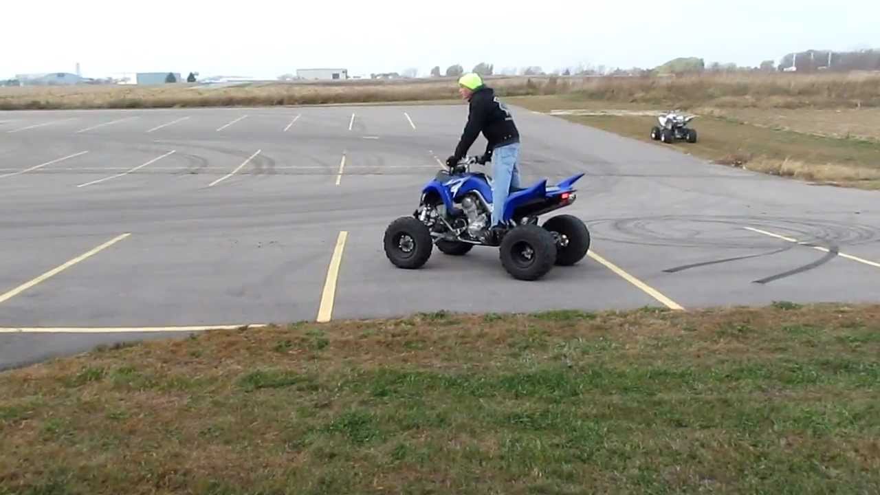 Raptor 700r donuts