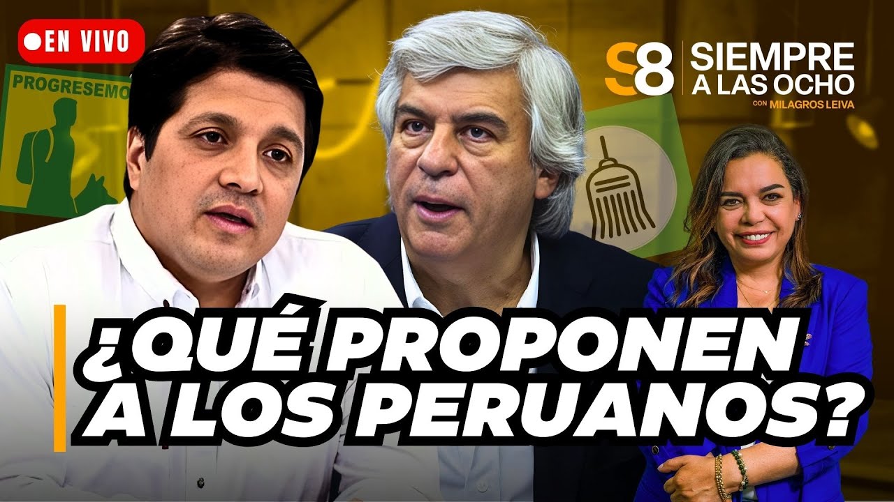🟡 ‘POPY’ OLIVERA Y PAUL JAIMES CANDIDATOS 2026: ¿QUÉ OFRECEN AL PUEBLO PERUANO? | Siempre a las ocho