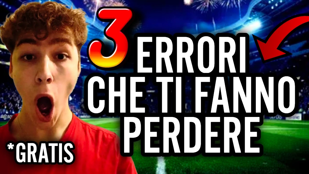 ECCO GLI ERRORI❌CHE TI FANNO PERDERE SU EFOOTBALL‼️😱
