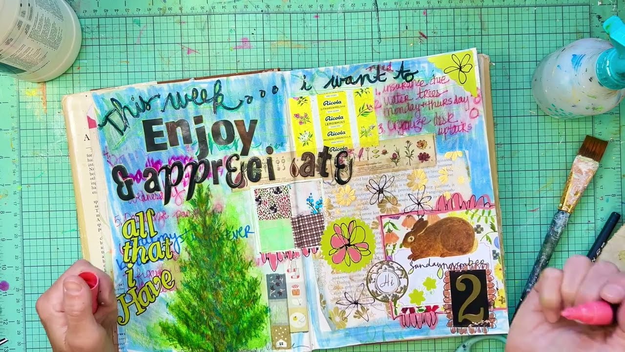 «Жизненный обходной путь»: видео процесса ведения дневника. Оставляем суету, но продолжаем творить.