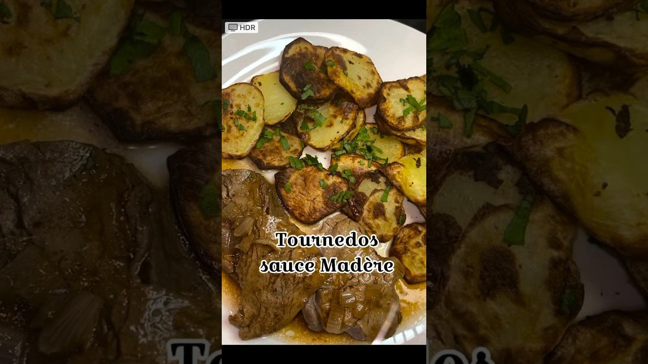 🥩 🍷Mes d&eacute;licieux tournedos sauce mad&egrave;re au Cookeo 👌 😉 #tournedos #madere #sauce #boeuf #filet