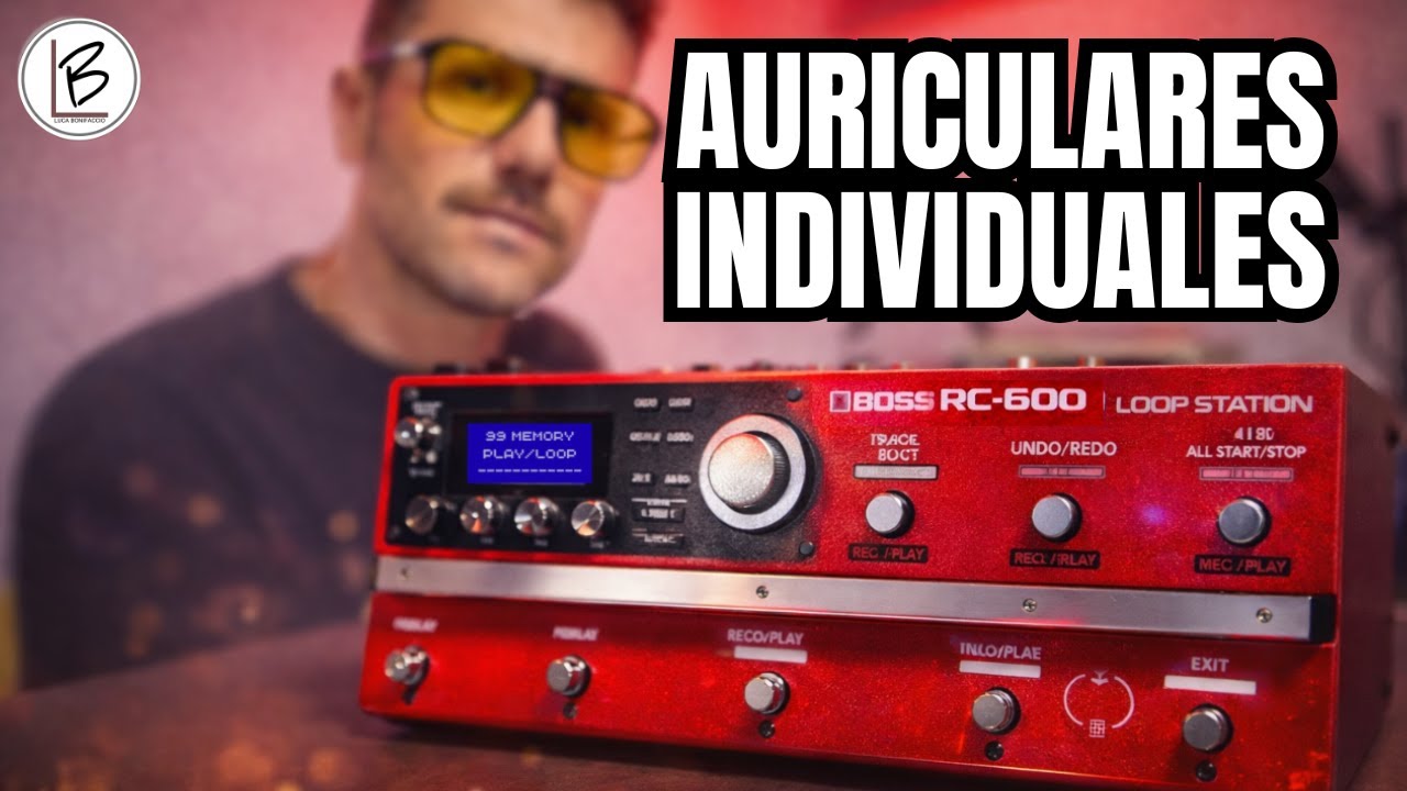 CREAR una SALIDA solo para AURICULARES (BOSS RC-600)