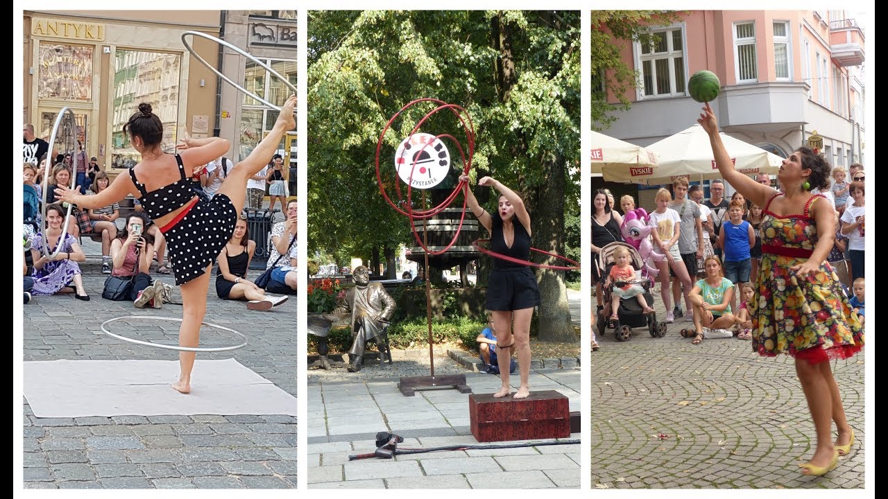 BuskerBus 2019: Female Circus Buskers Laura Faleiros,&nbsp;Pain&eacute; Santamaria and POPI