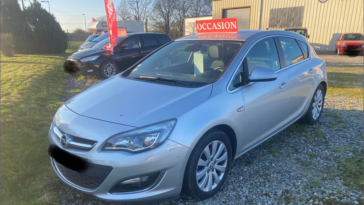 PRÉSENTATION OPEL ASTRA D’OCCASION À VENDRE AU GARAGE DURAND AUTOMOBILES AUTO REPAR À LOUISFERT (44)