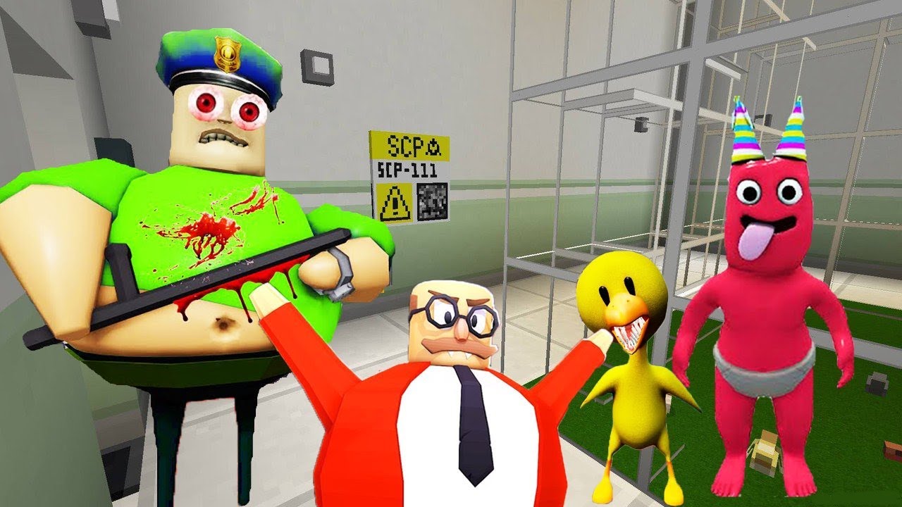 Roblox Scary Obby - Mr Alien's, Miss AniTron, Barry's Prison, DOORS, Siren Cop's, Mr Stinky's, Grann