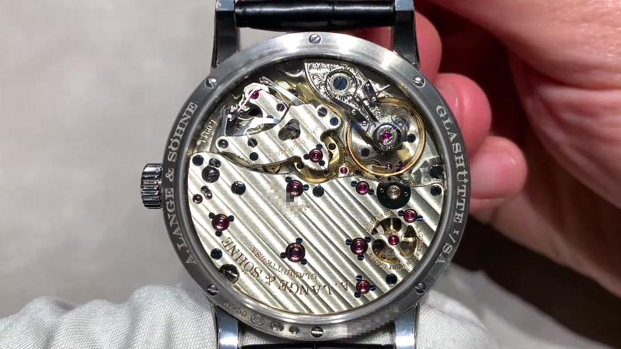 【JUMPING SECOND】A. LANGE & SÖHNE - Richard Lange Jumping Seconds 252.029 White Gold 里查朗格