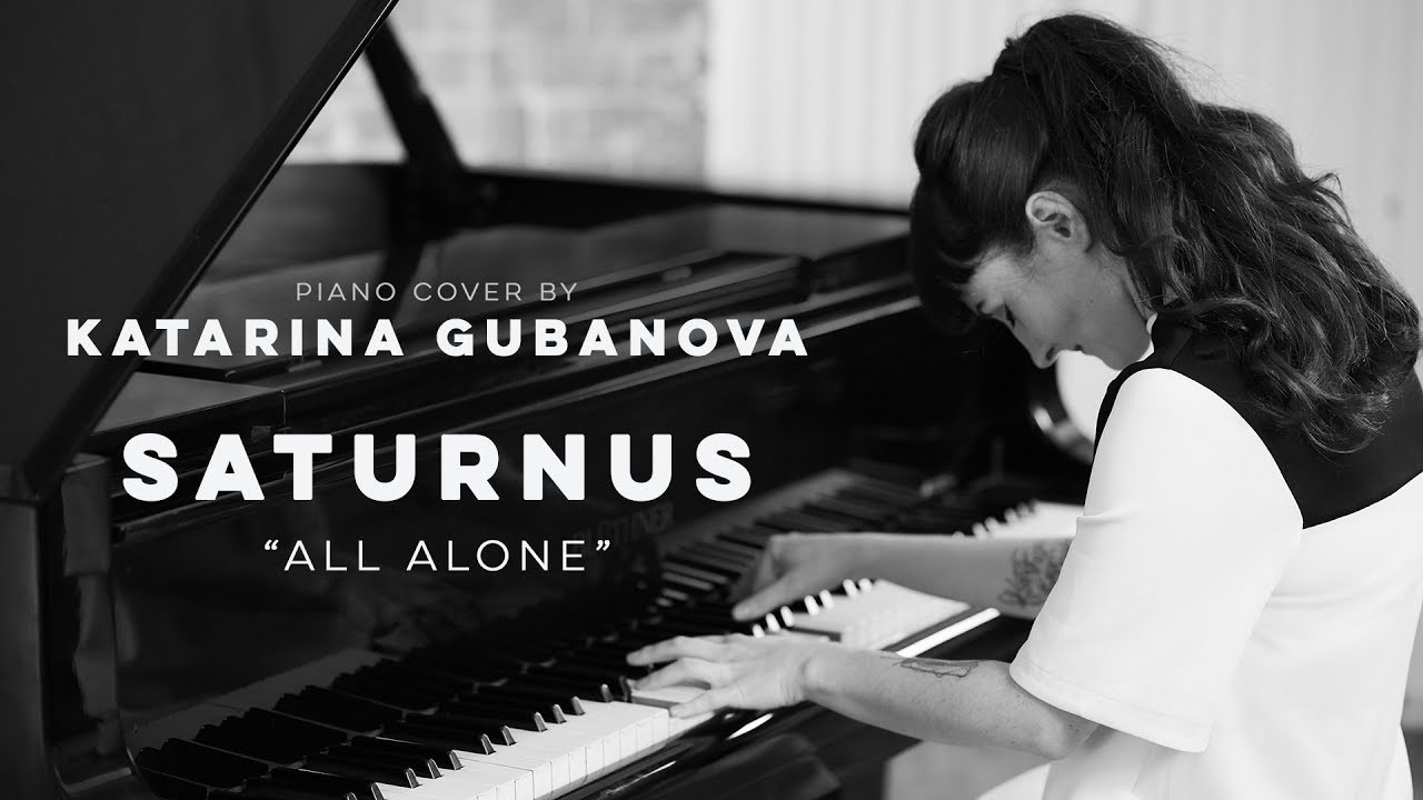 Saturnus - All alone - metal piano cover by Miss Key - piano tribute to Saturnus