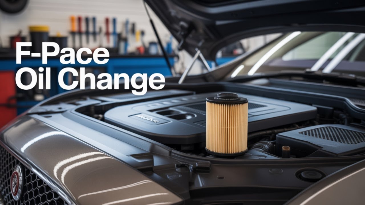 How to Change the Oil in Your Jaguar F-Pace (DIY Oil Change Guide)