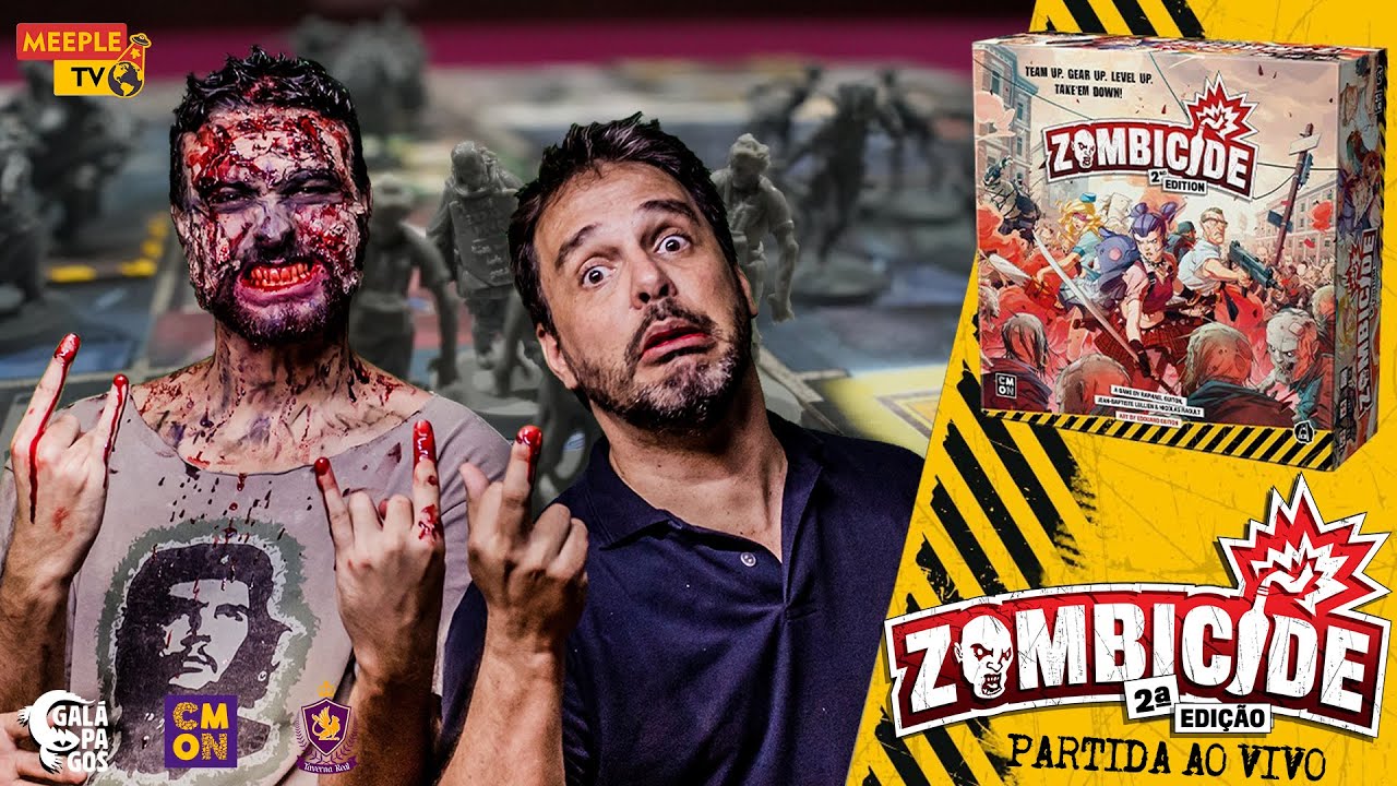 Zombicide 2a Edição - Partida ao Vivo