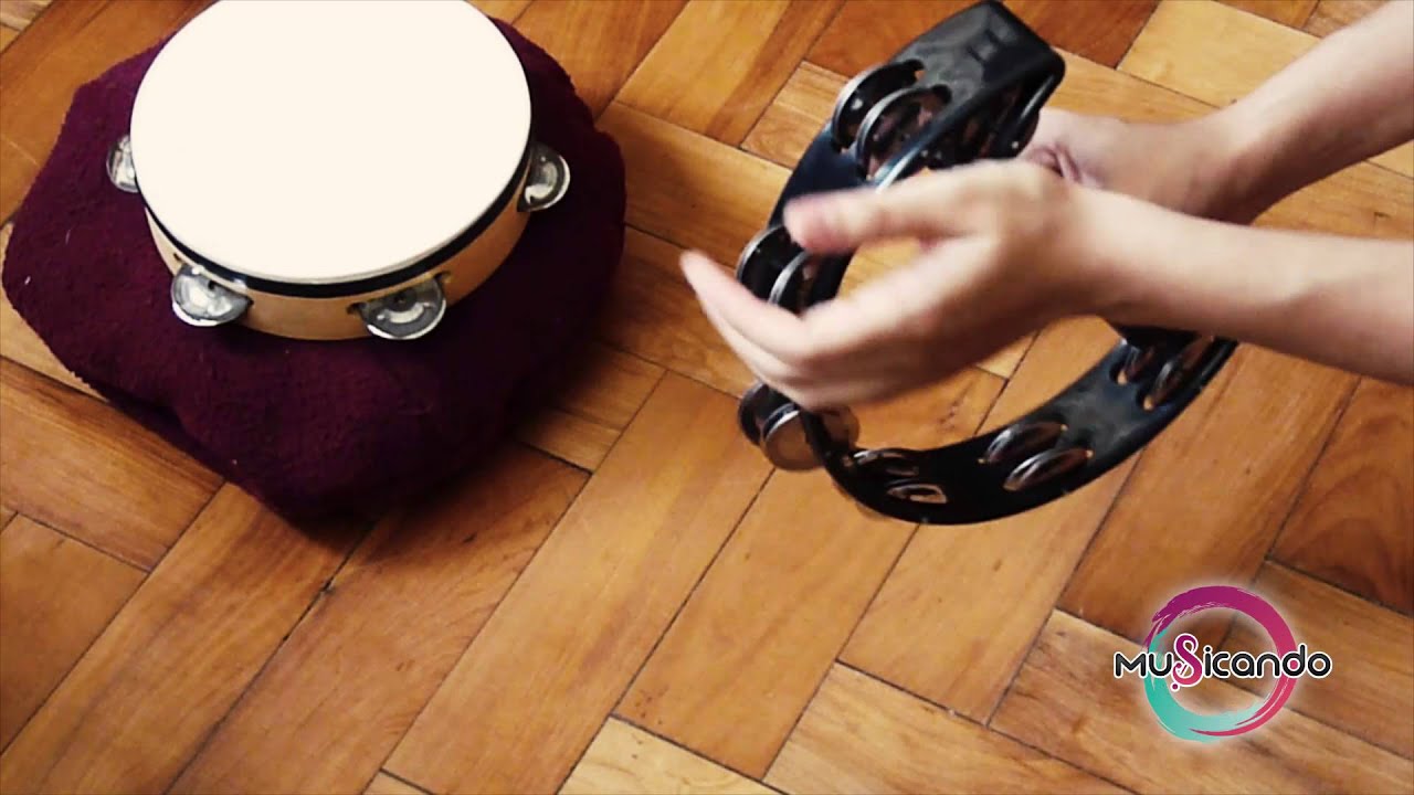 PANDERETA Tambourine TUTORIAL -  Otras formas de tocar la pandereta [Parte 2]