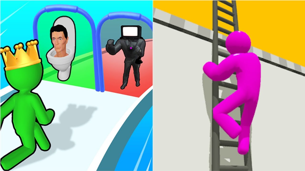 Looking good Ladder Master Vs Giant rush Update level Android ios gameplay 🎖️🎖️🎖️🎖️