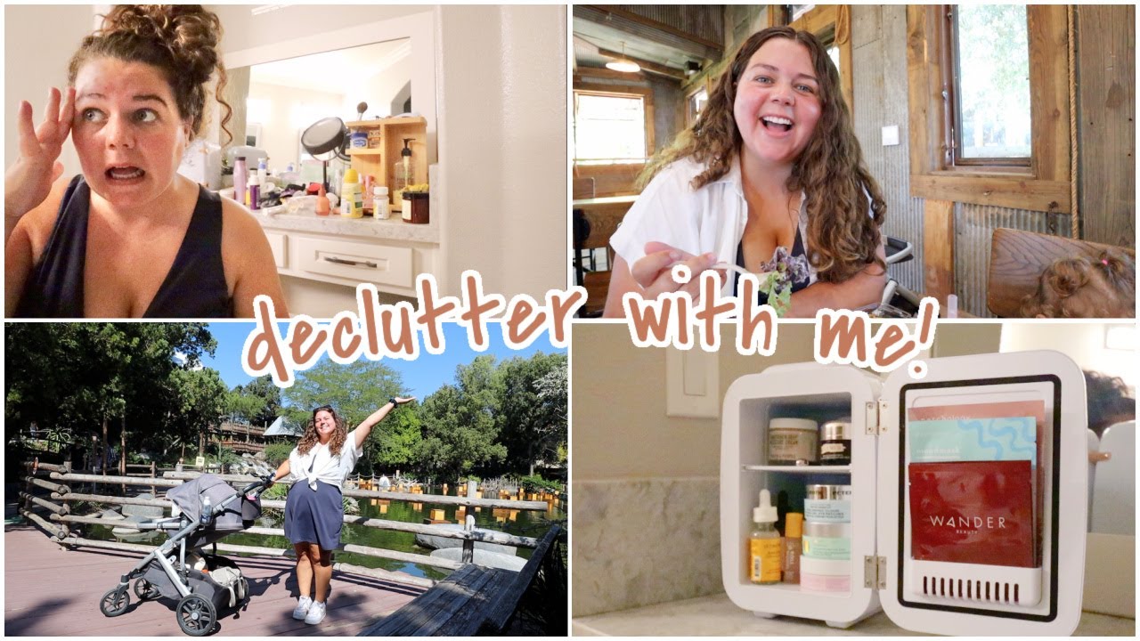 organizing my bathroom essentials + taking Grace to the safari park!