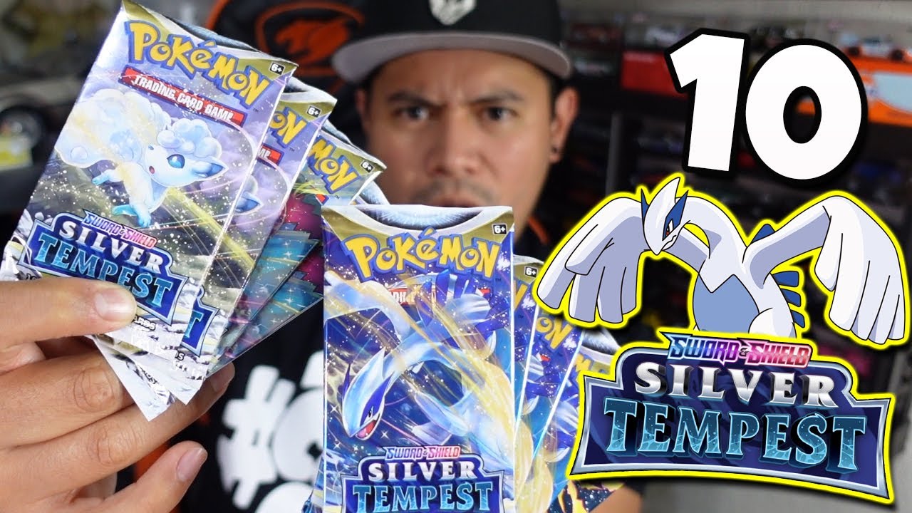 Andamos de suerte | Abrimos 10 Sobres de Cartas Pokemon Silver Tempest Pokemon TCG